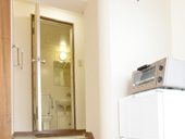 バスルームの入口