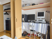 男部屋クローゼット
