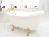 バスタブの写真